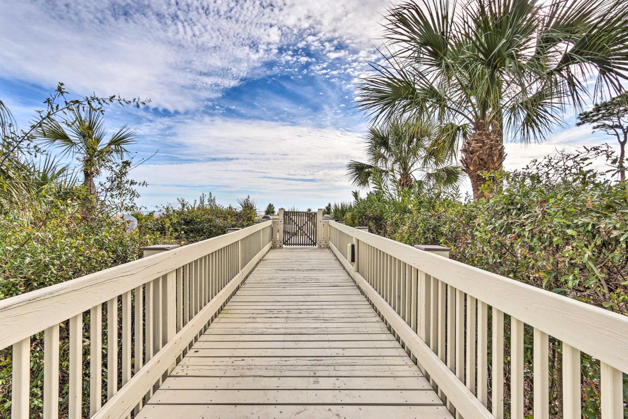 Walk To Beach Resort Condo In Hilton Head! 希爾頓黑德島 外观 照片
